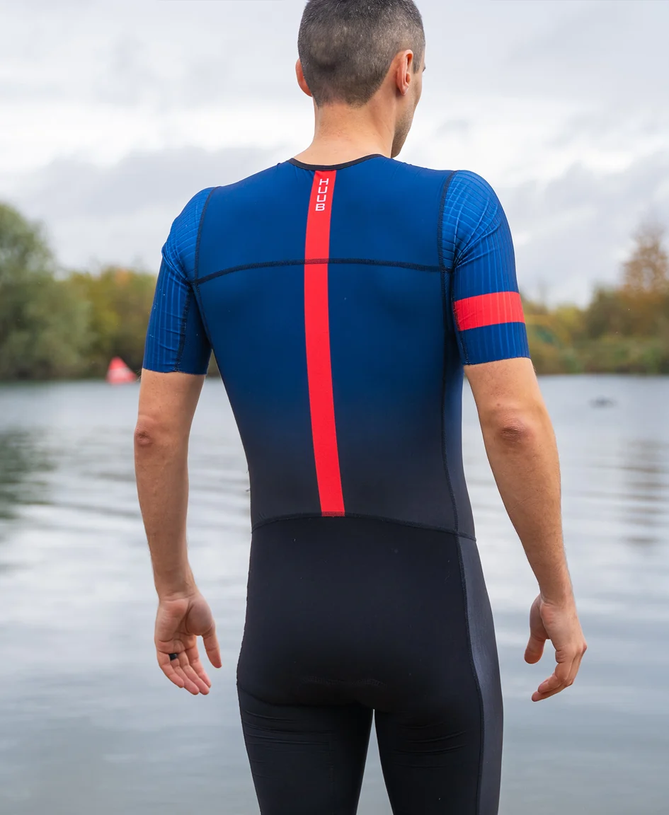 4882 Pro Aero Open Zip Tri Suit - Men's - Image 6