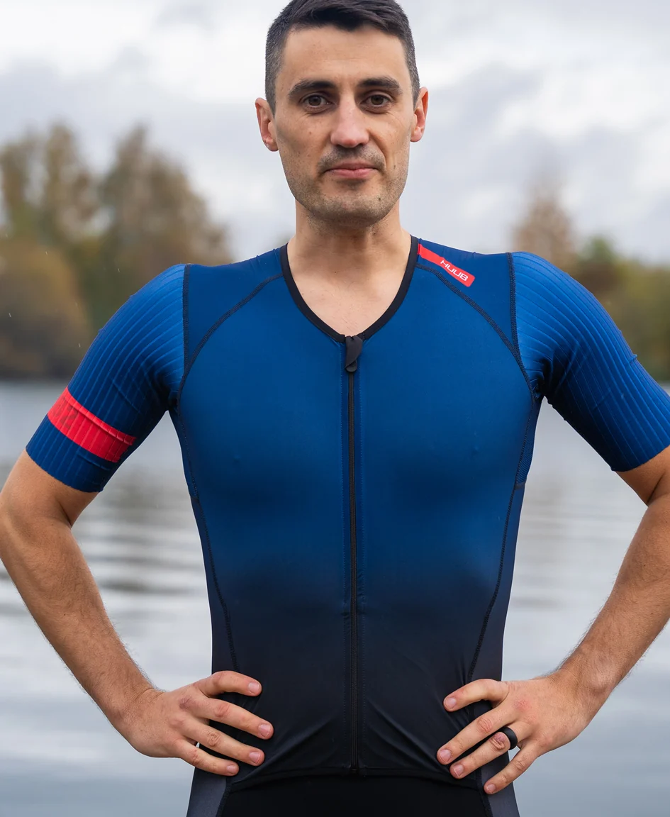 4882 Pro Aero Open Zip Tri Suit - Men's - Image 7