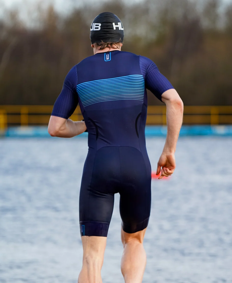 Agilis LCS Tri Suit Navy/Blue - Mens - Image 3