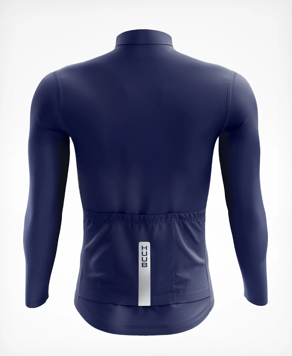 Attain Long Sleeve Jersey Navy - Women's - Image 4
