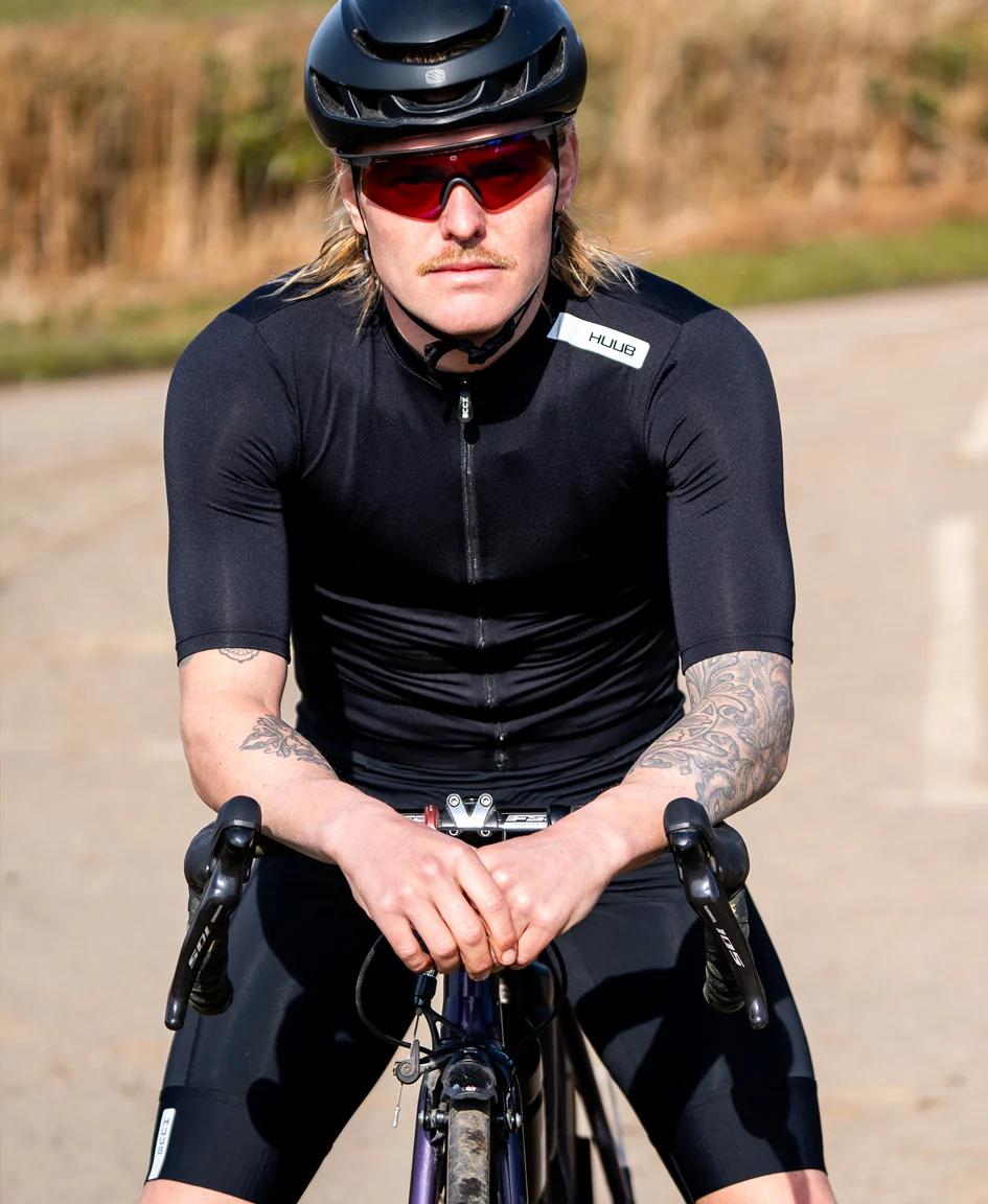 Attain Short Sleeve Jersey - Black - Image 2