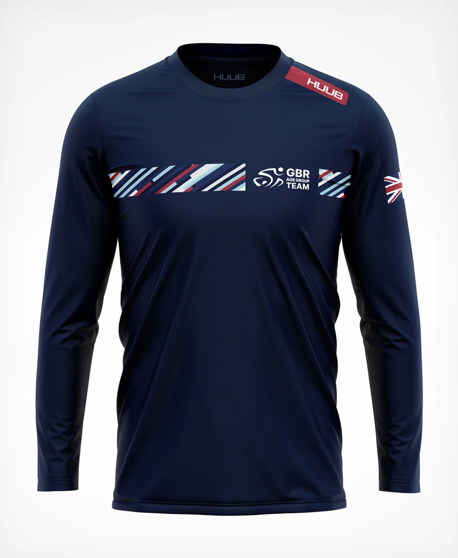 BTF Age-Group LS Tech T-Shirt Navy - Men's