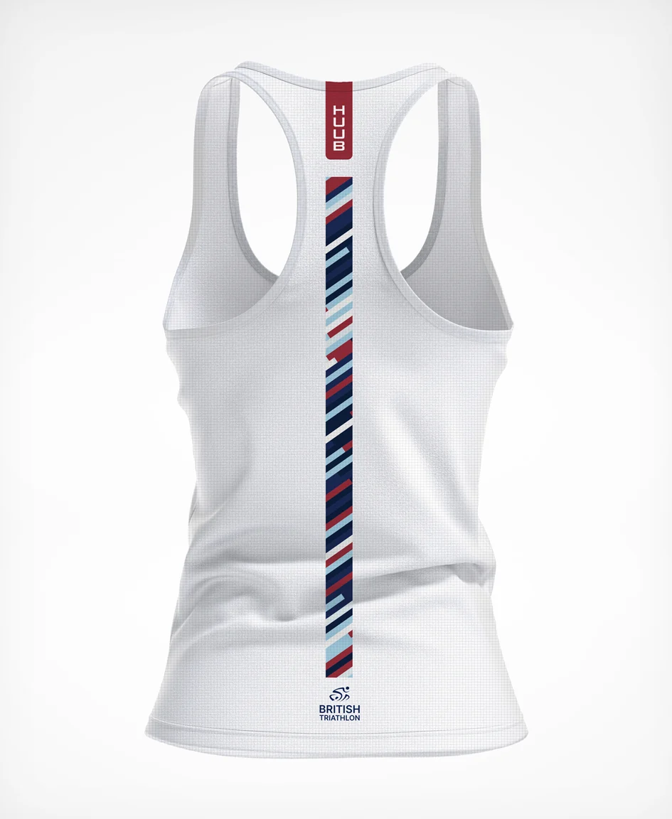 BTF Age-Group Pro Tech Run Vest White (VIEW ONLY) - Image 4