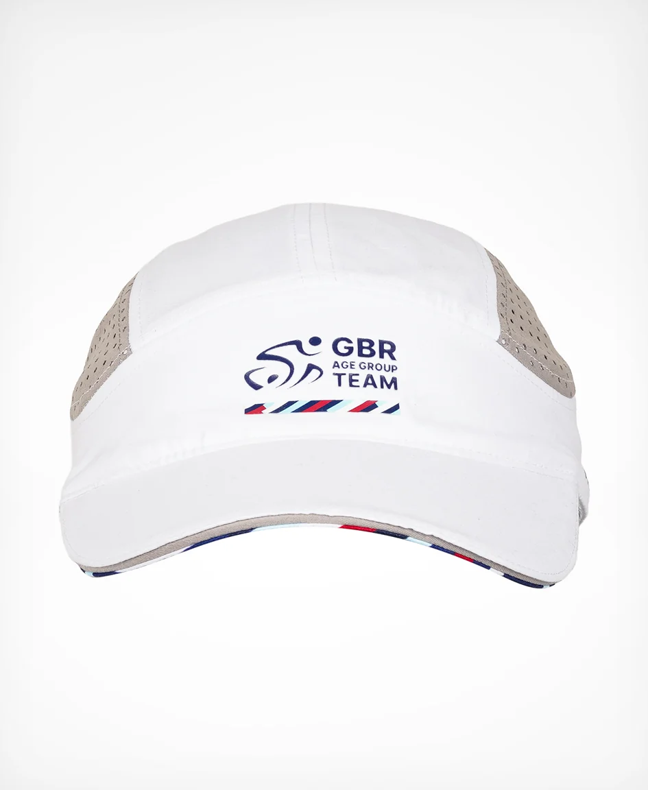 BTF Age-Group Race Cap White/Grey (VIEW ONLY)