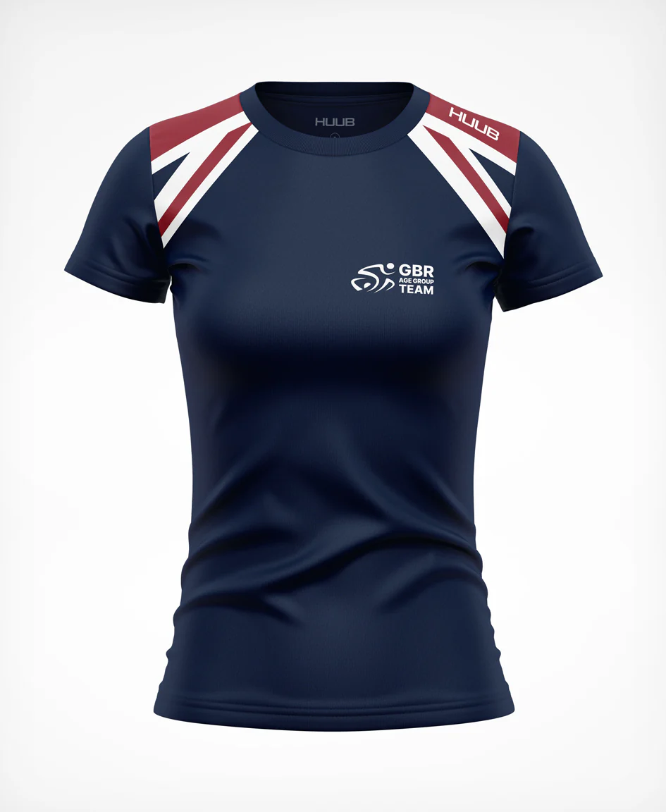 BTF Age-Group Tech T-Shirt Flag Navy - Women's