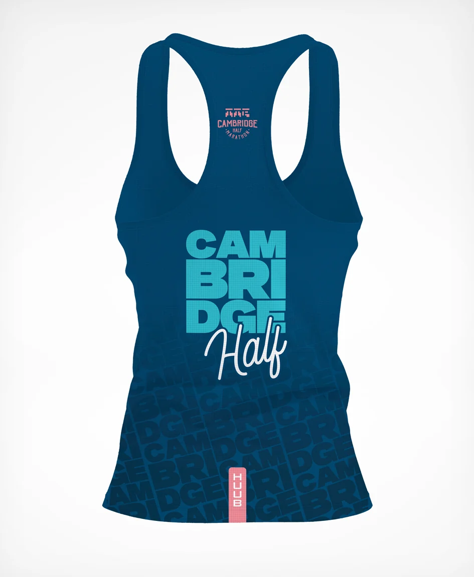 Cambridge Half Run Vest Navy 2026 - Image 3