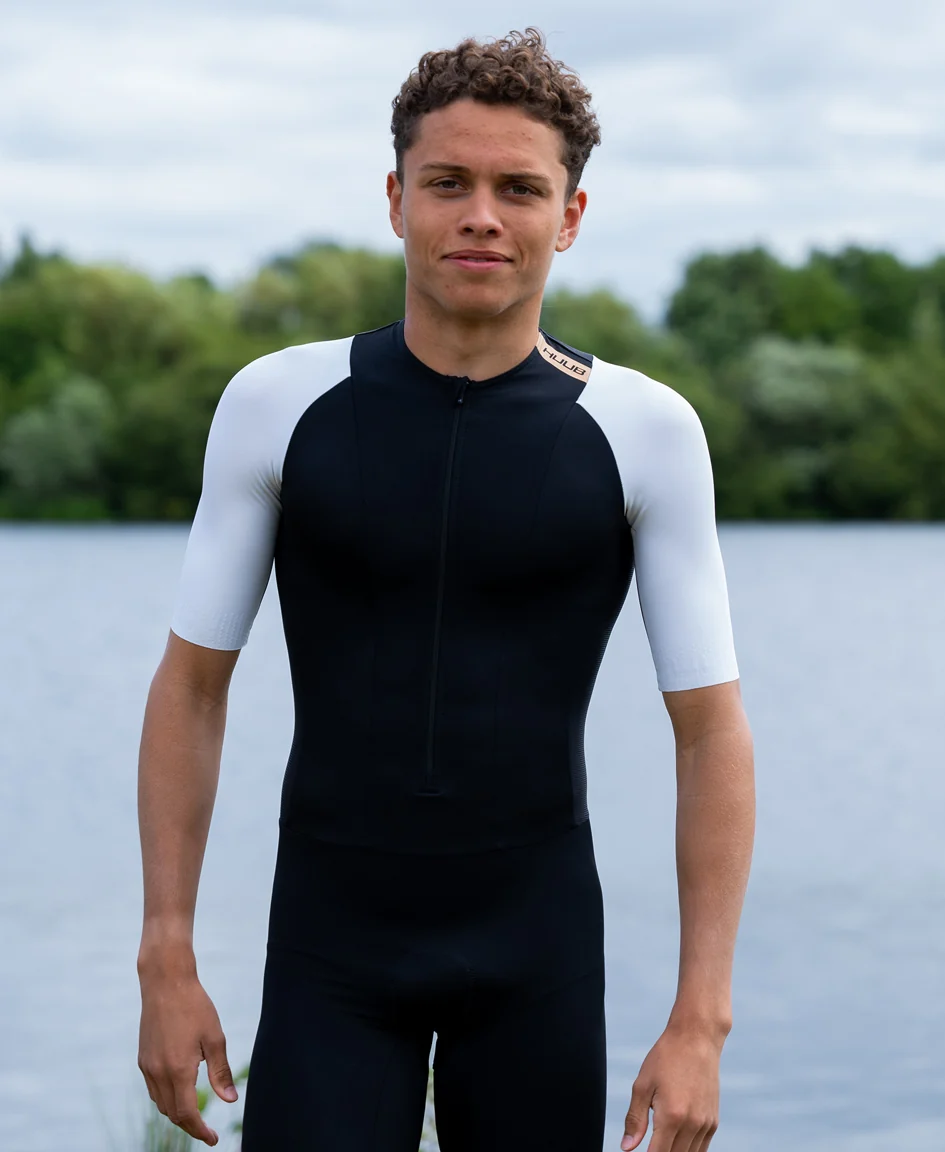 TC Performance Tri Suit Black/White - Men's - Image 4