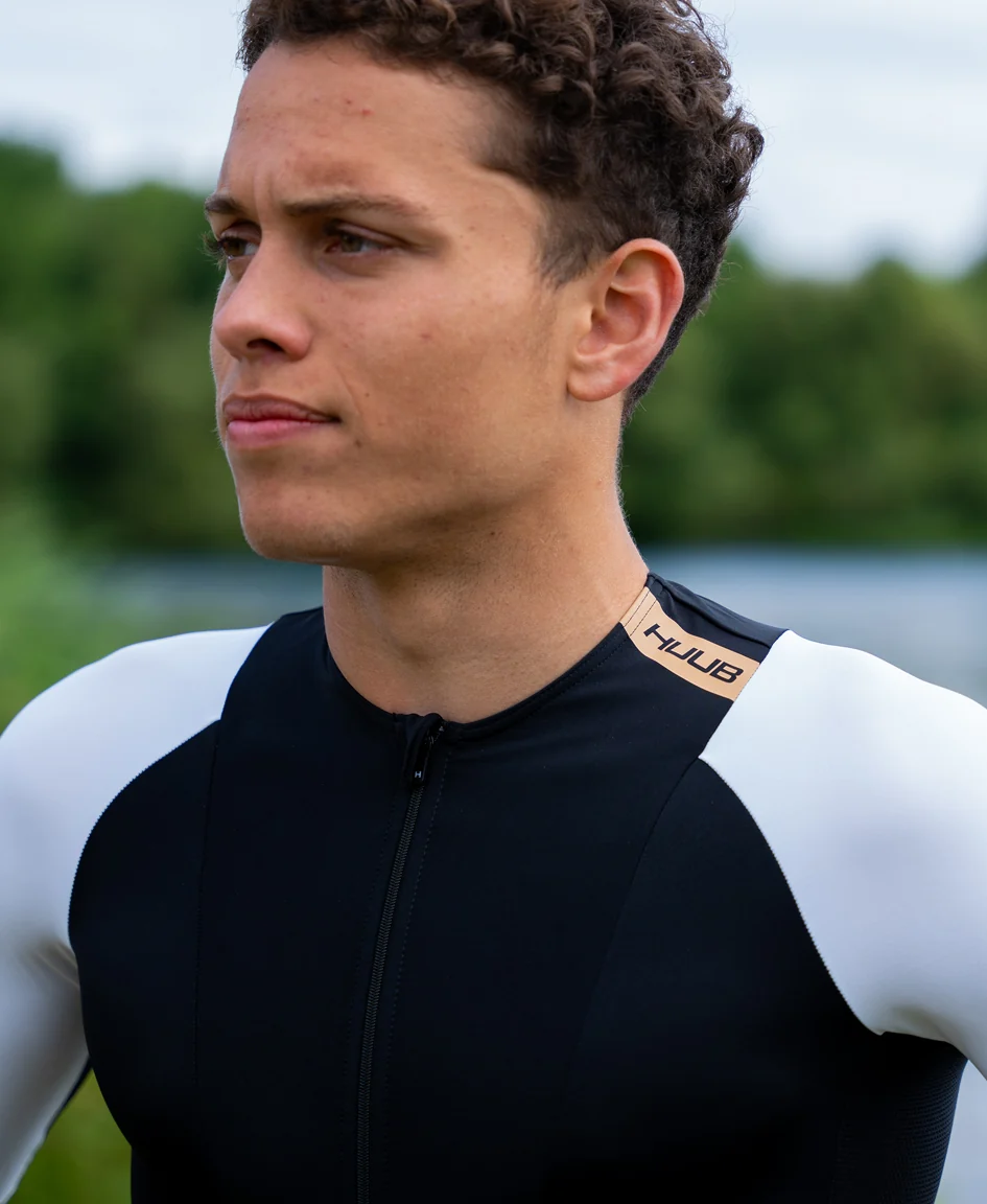 TC Performance Tri Suit Black/White - Men's - Image 5