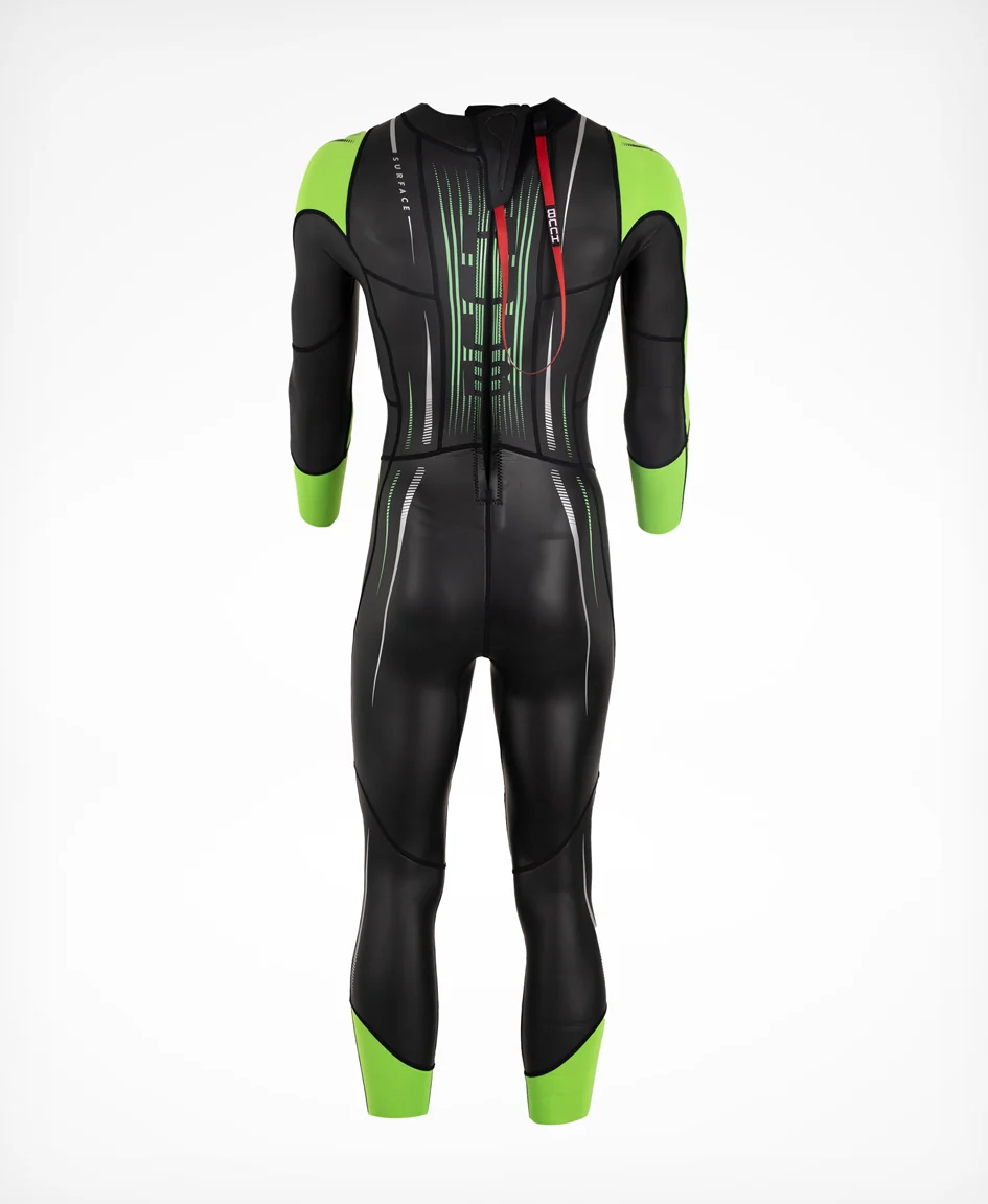 Surface Wetsuit Fluo Green - Men's - Image 4