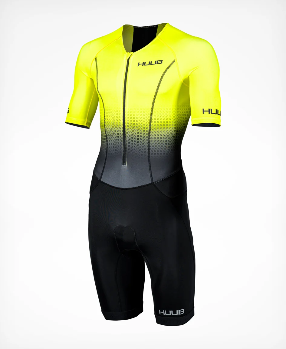 Commit Long Course Tri Suit Fluo Yellow - Men's - Image 3