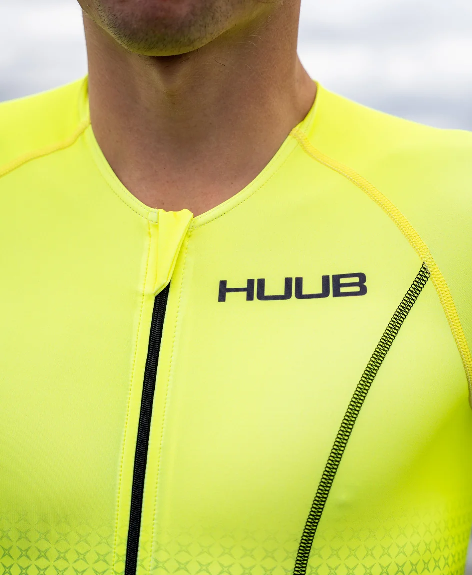 Commit Long Course Tri Suit Fluo Yellow - Men's - Image 5