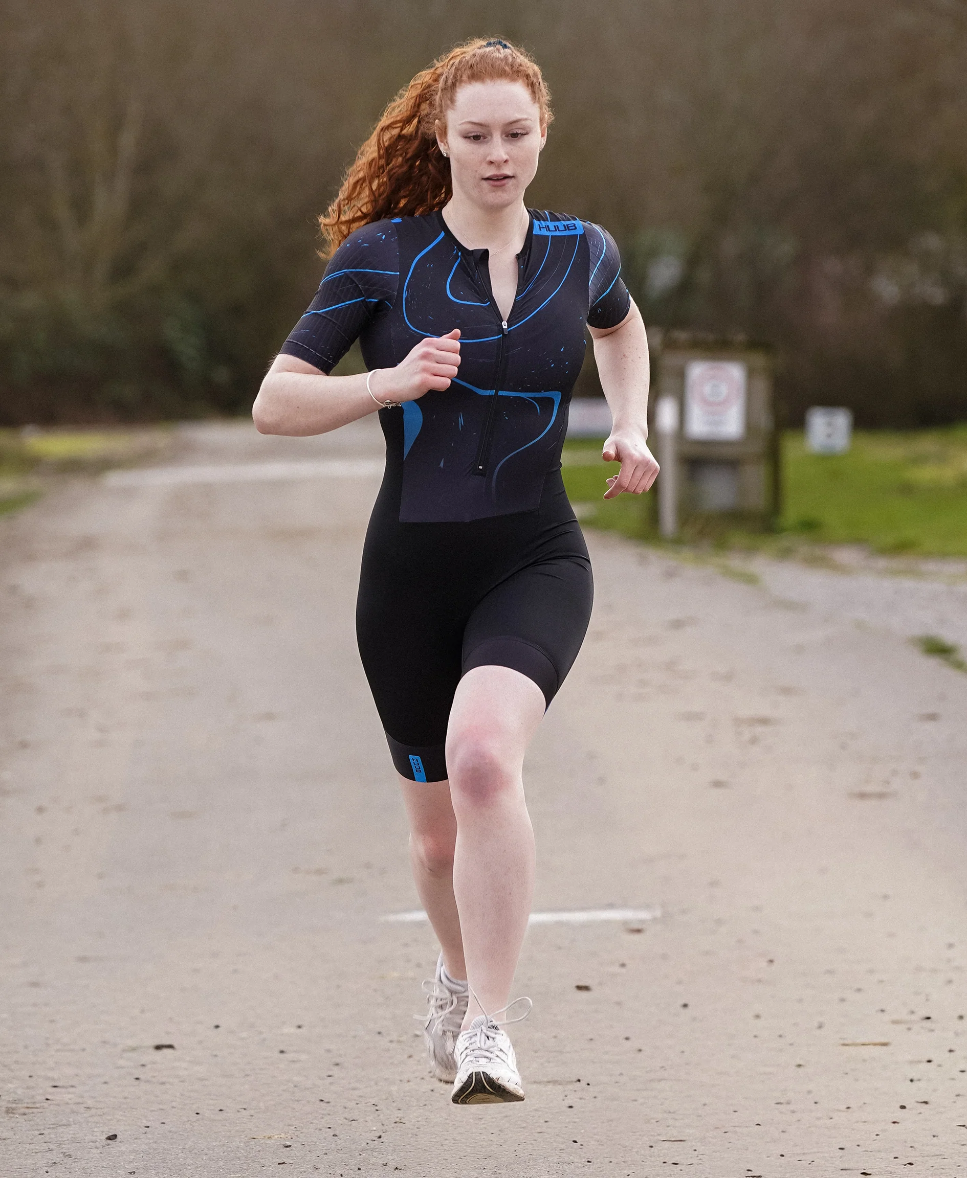 Core Aero Tri Suit Blue Slick - Women's - Image 4