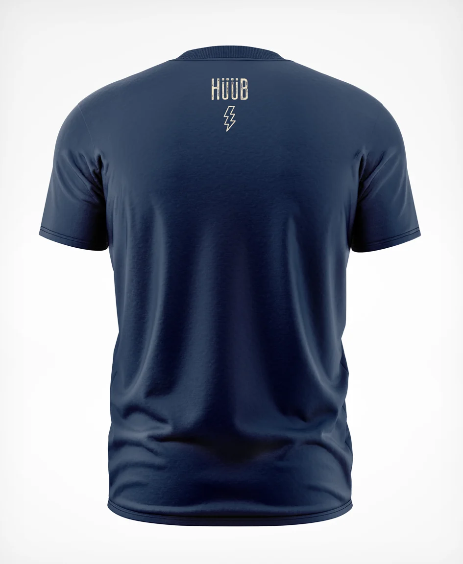 Cutting Edge T-Shirt - Navy - Image 2