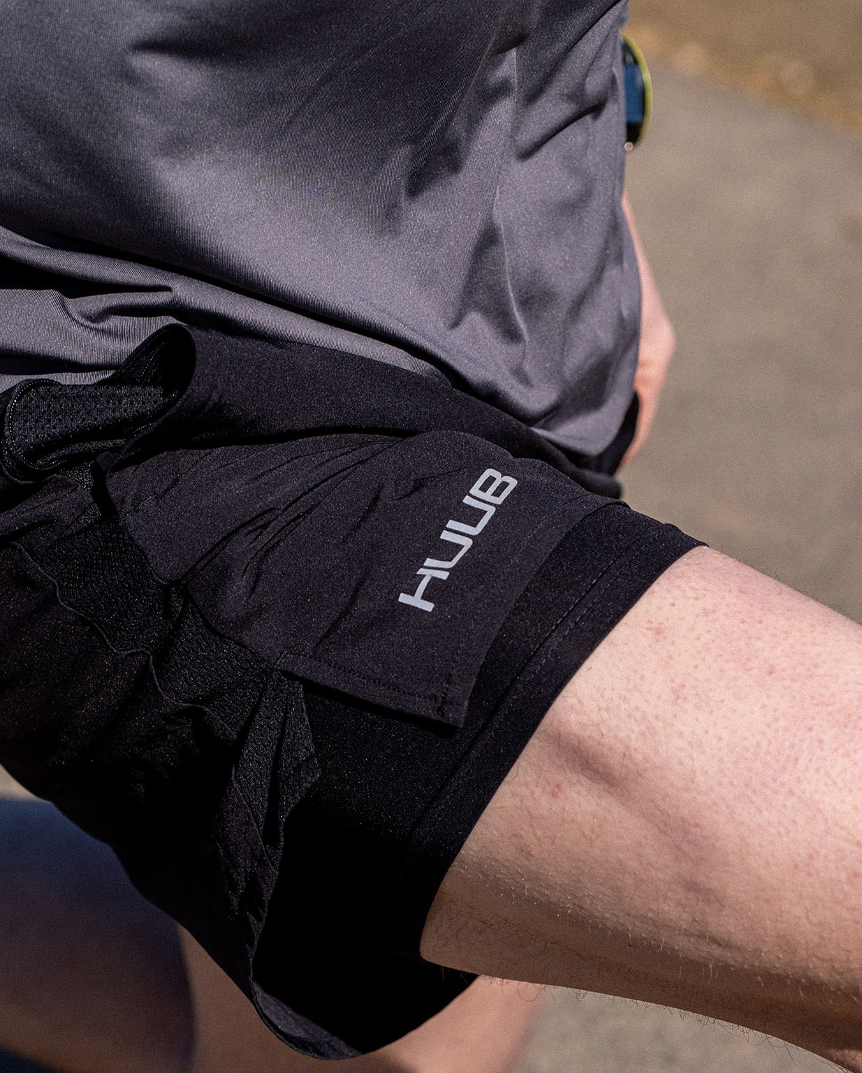 Foundation 2 in 1 Run Short - Men's - Image 6