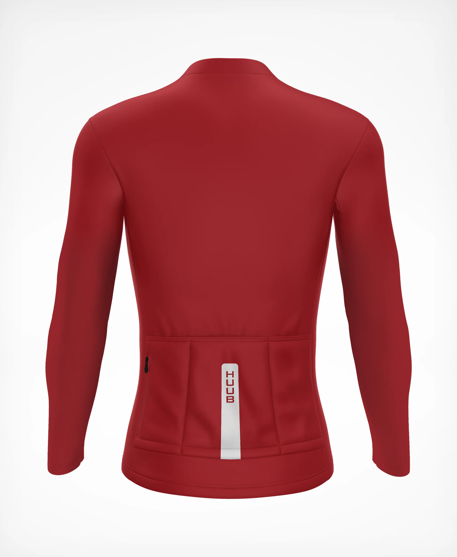 Foundation Long Sleeve Jersey - Deep Red - Image 2