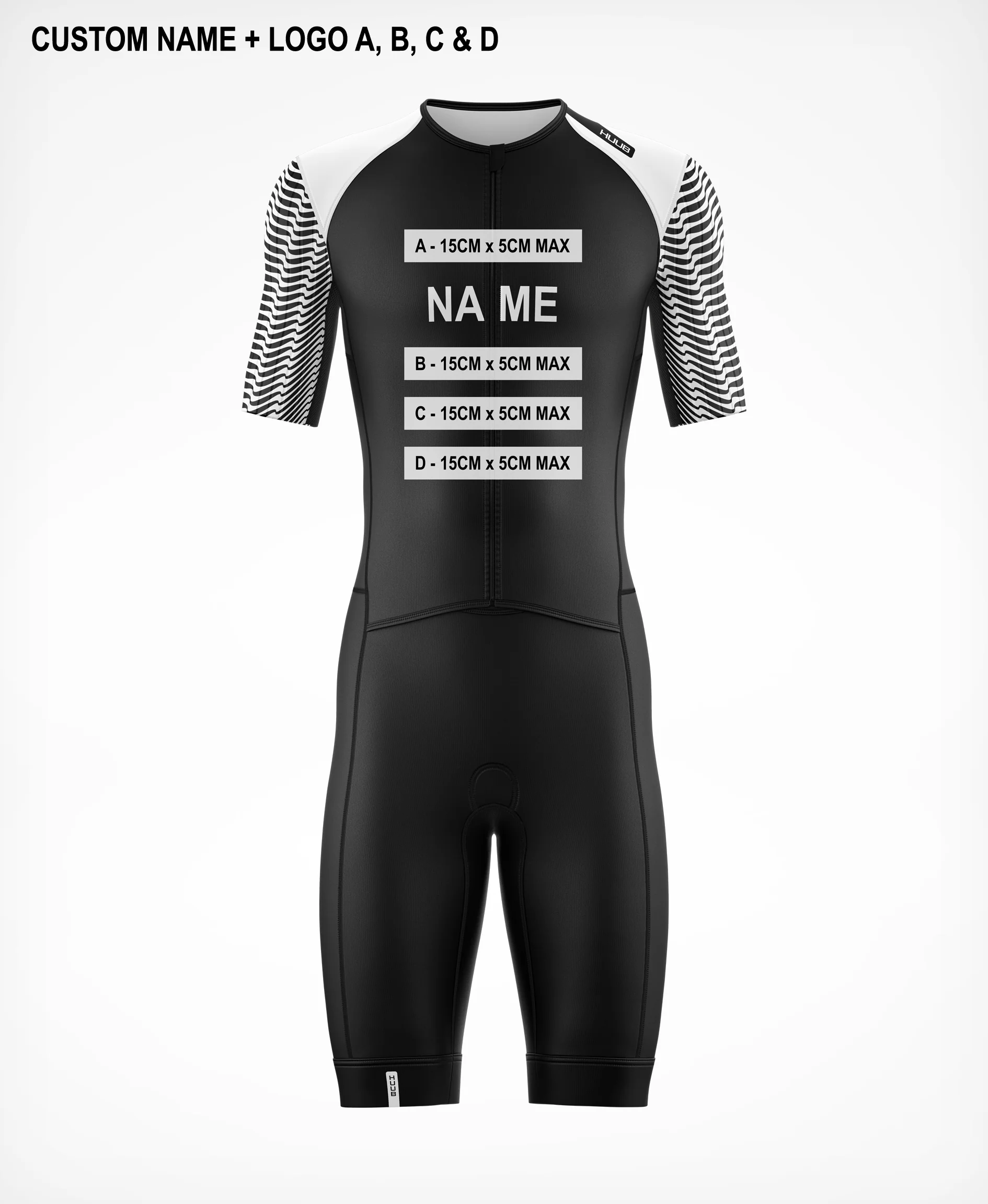 HUUB ID Customise your Suit - PRO Aero Tri Suit Men's - Image 12
