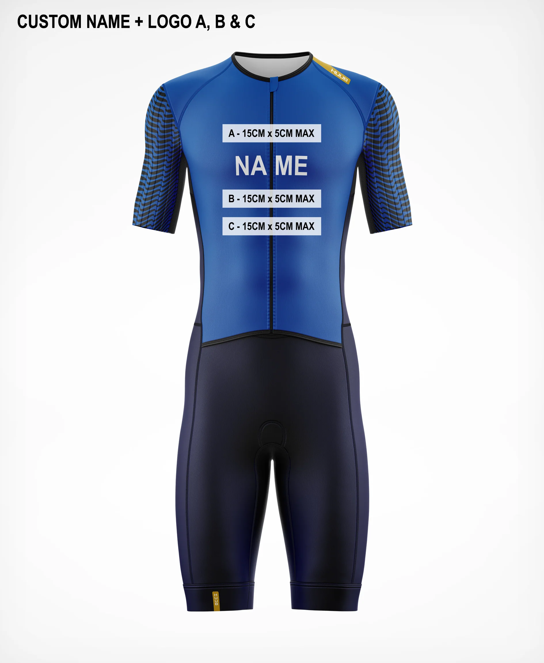 HUUB ID Customise your Suit - PRO Aero Tri Suit Men's - Image 6