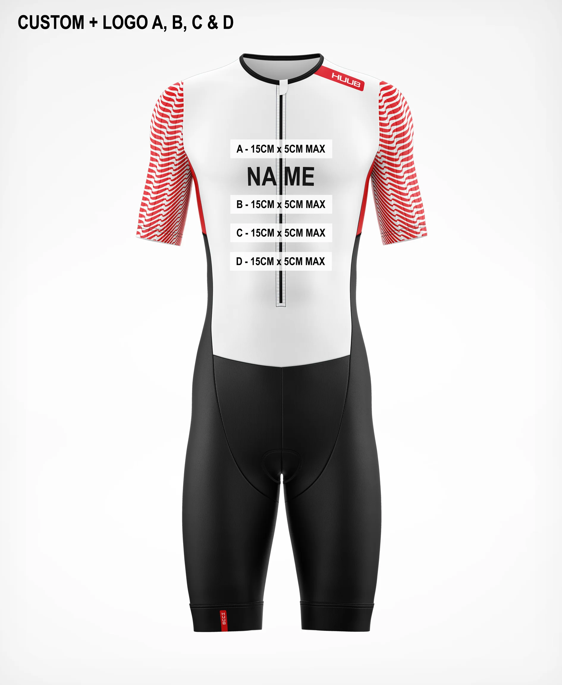 HUUB ID Customise your Suit - Aero Tri Suit Men's - Image 12