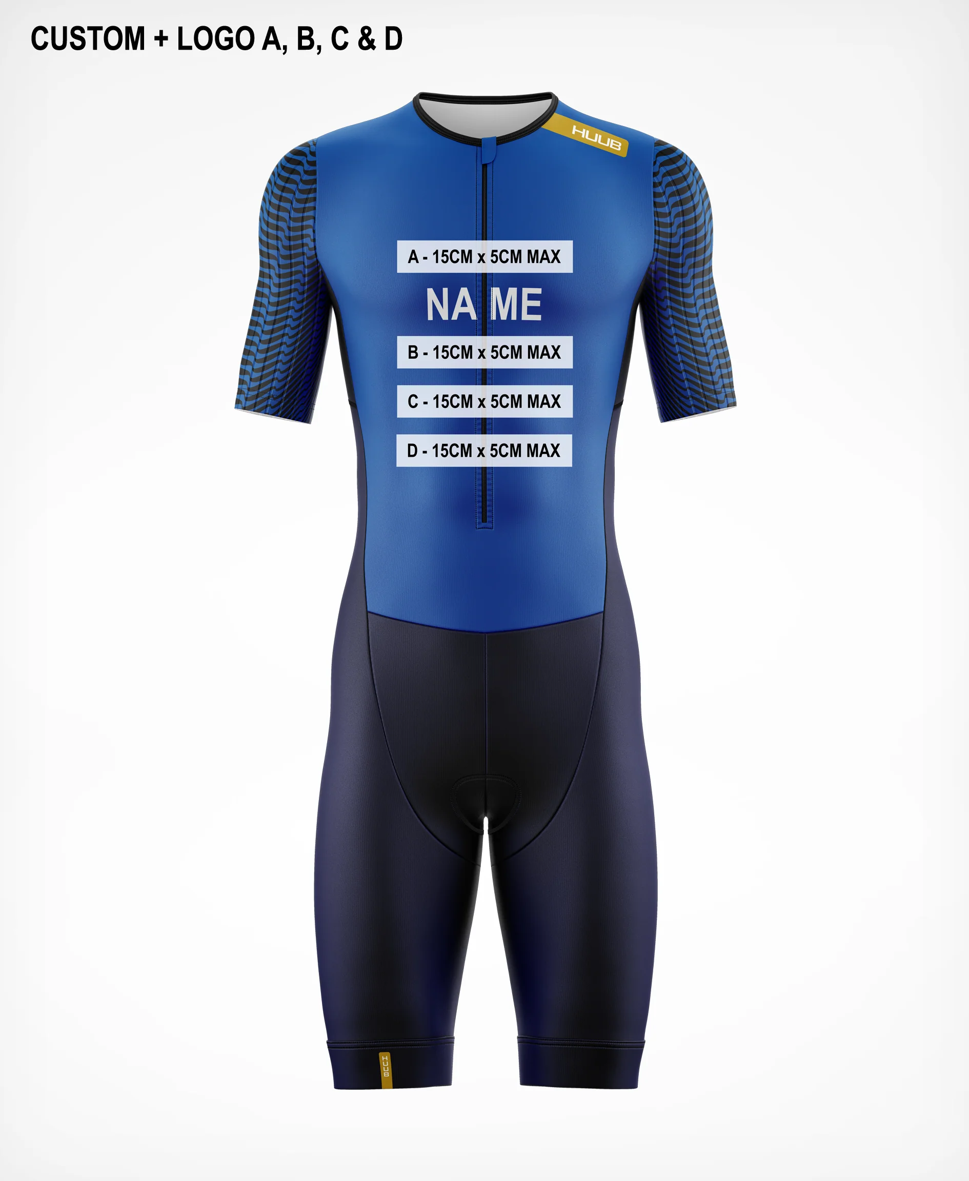 HUUB ID Customise your Suit - Aero Tri Suit Men's - Image 18