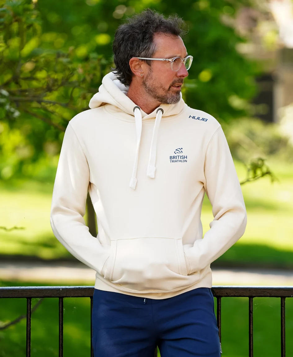 HUUB X British Triathlon Hoodie - Cream - Image 4
