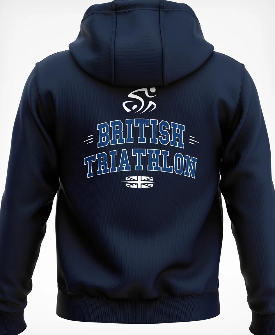 HUUB X British Triathlon Hoodie - Navy - Image 3