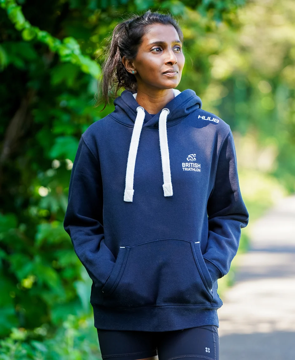 HUUB X British Triathlon Hoodie - Navy - Image 4