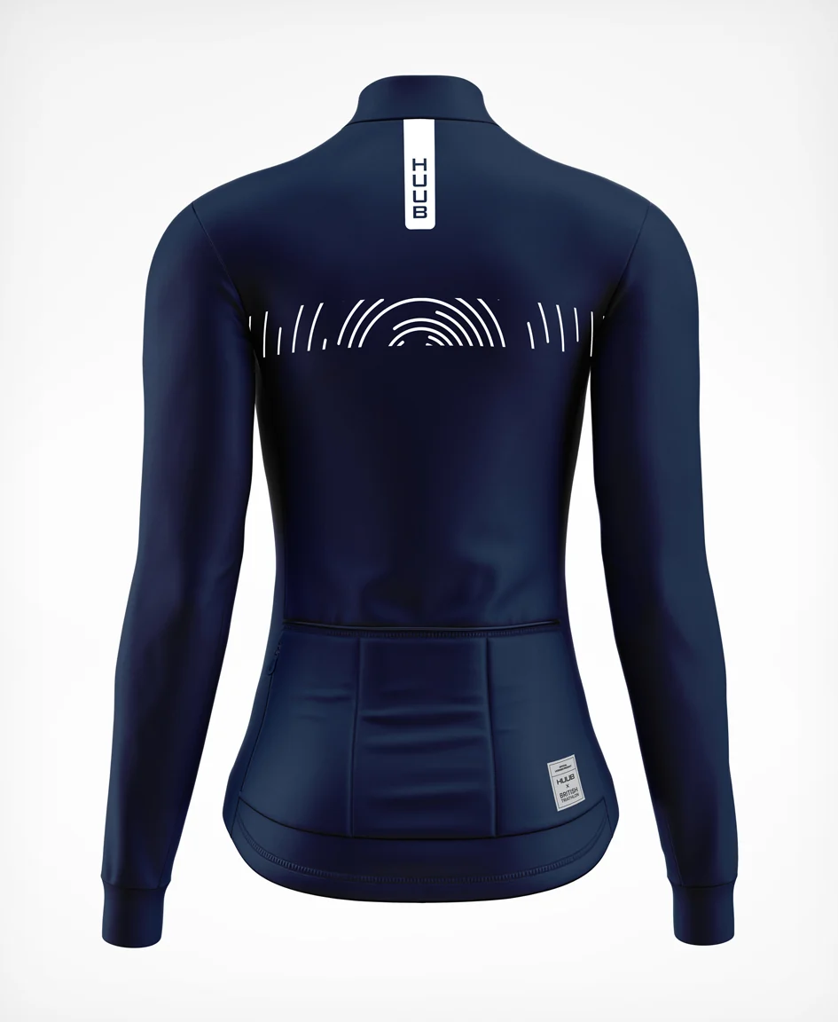HUUB X British Triathlon Long Sleeve Jersey Navy - Women's - Image 2