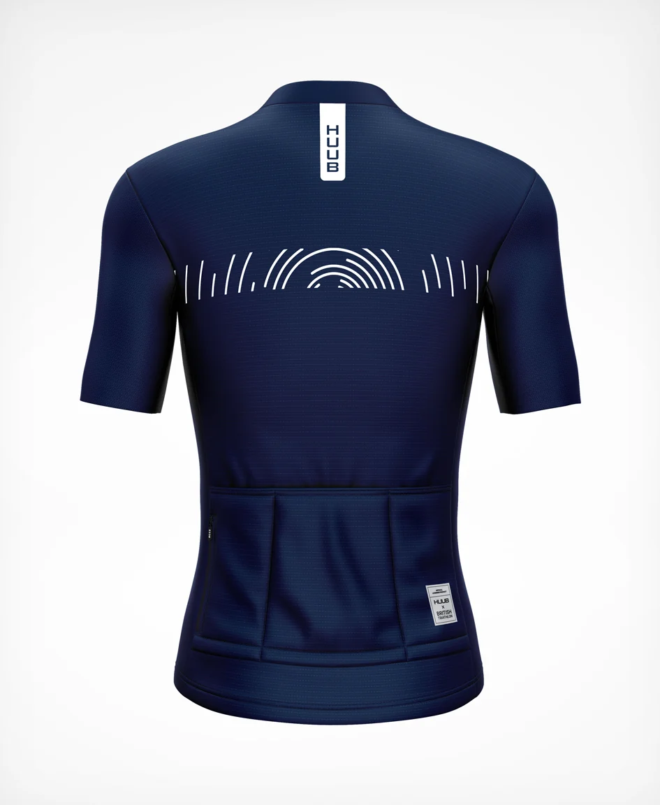 HUUB X British Triathlon Pro Jersey Navy - Men's - Image 2