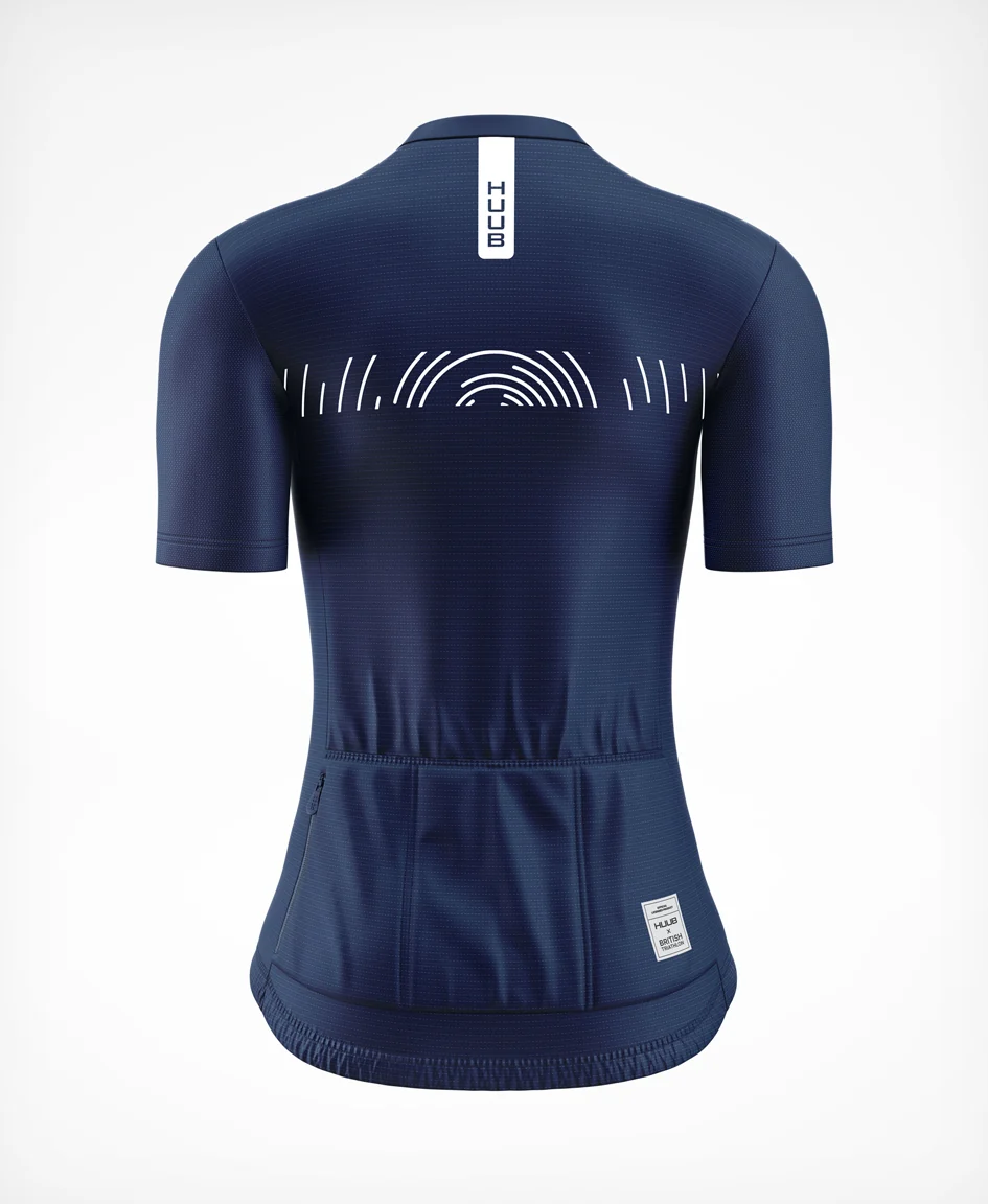 HUUB X British Triathlon Pro Jersey Navy - Women's - Image 2