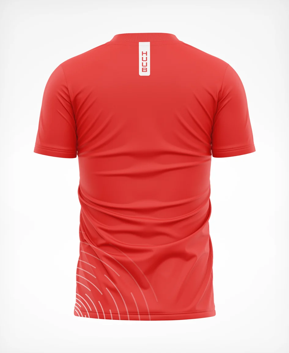 HUUB X British Triathlon Tech T-Shirt - Coral - Image 3
