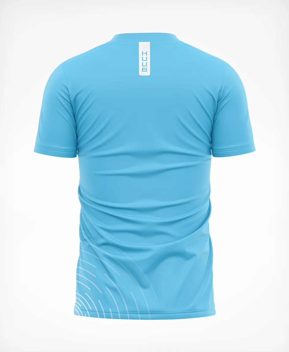 HUUB X British Triathlon Tech T-Shirt - Light Blue - Image 3
