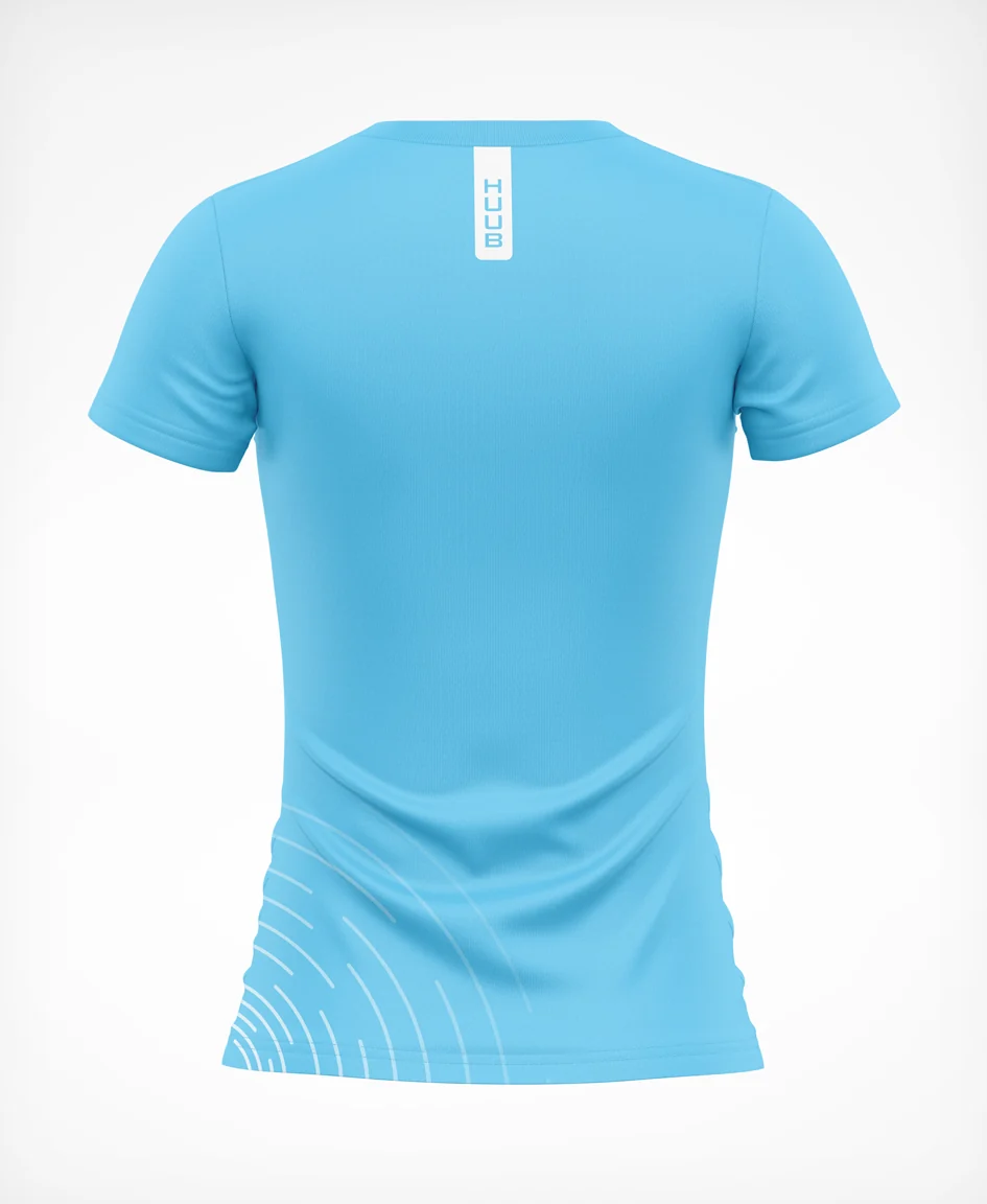 HUUB X British Triathlon Tech T-Shirt - Light Blue - Image 5