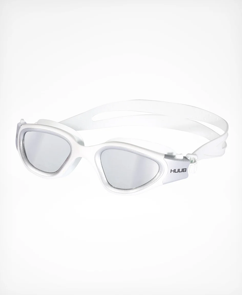 Mirage Swim Goggle - White / Silver Mirror - Image 3
