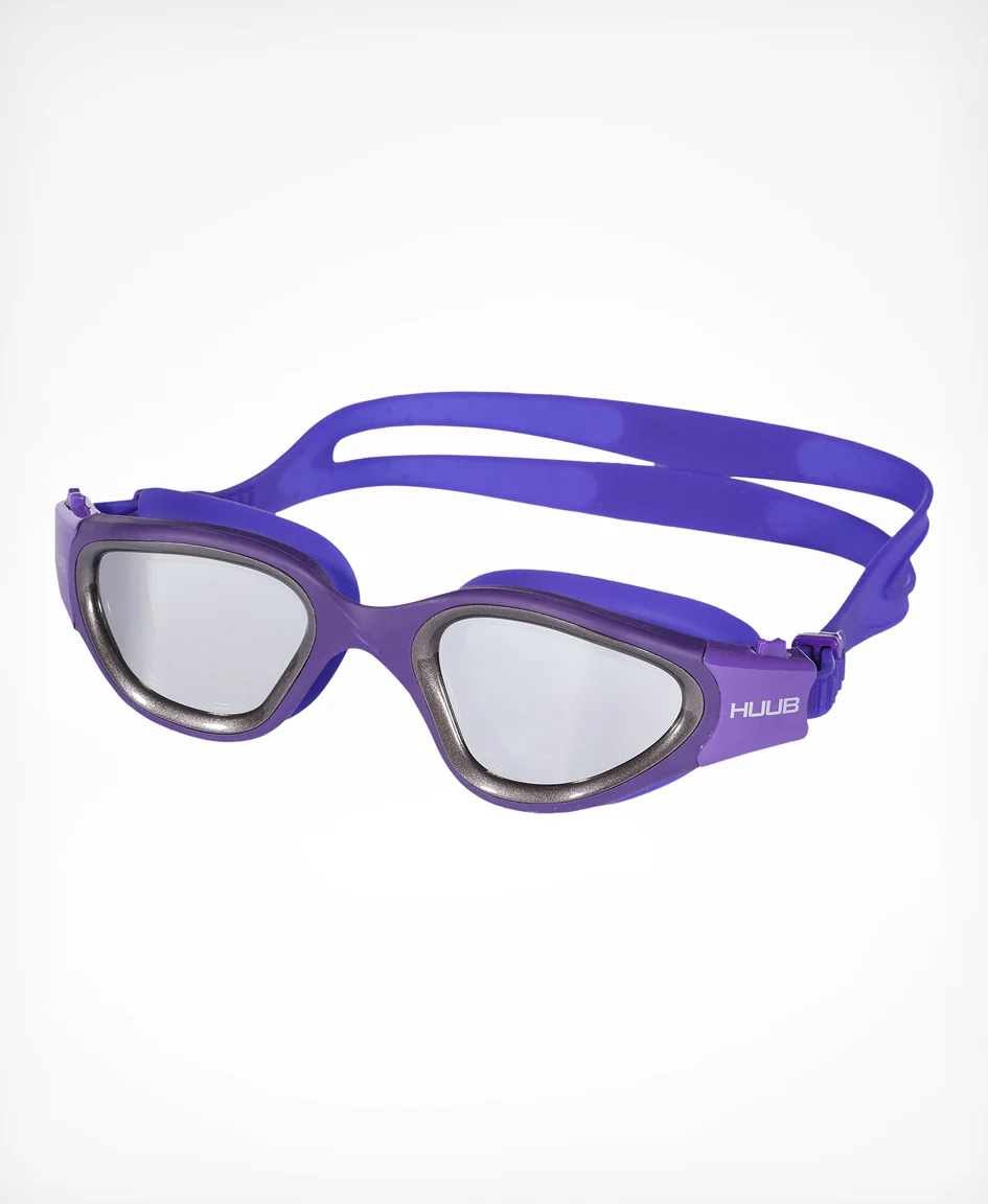 Mirage Swim Goggle - Purple / Silver Mirror - Image 3