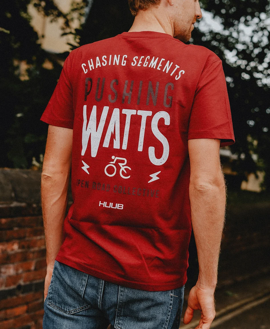 ORC Pushing Watts T-Shirt - Maroon - Image 2