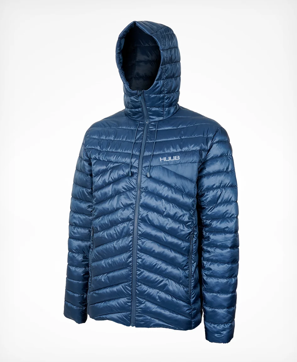 Peak Quilted Jacket Navy - Men's - Image 5