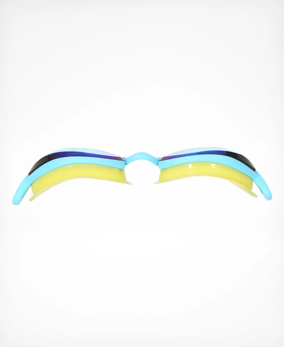 Pinnacle Air Seal Swim Goggle - Aqua/Fluo Yellow - Image 3