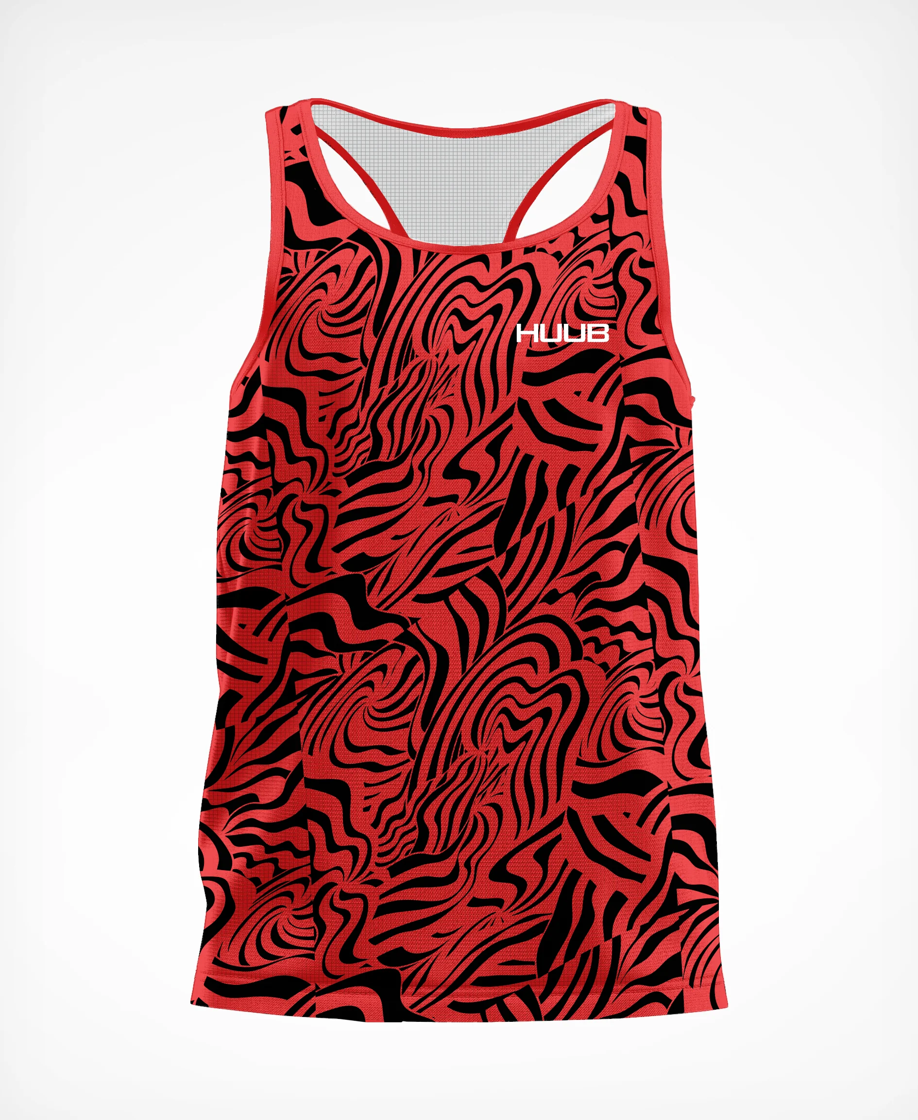 Pro Technical Race Vest Black/Red - Men's
