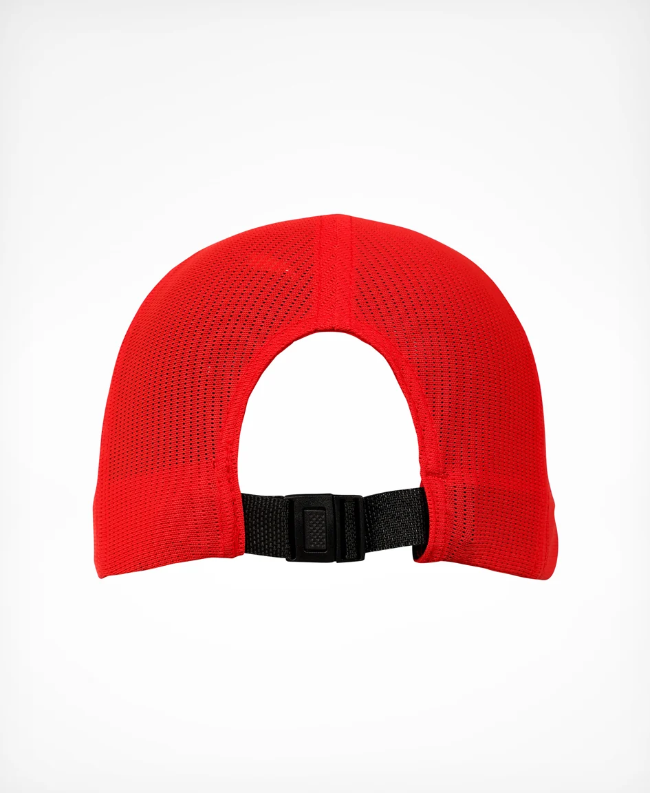 Running Baseball Cap - Black/Red - Image 3