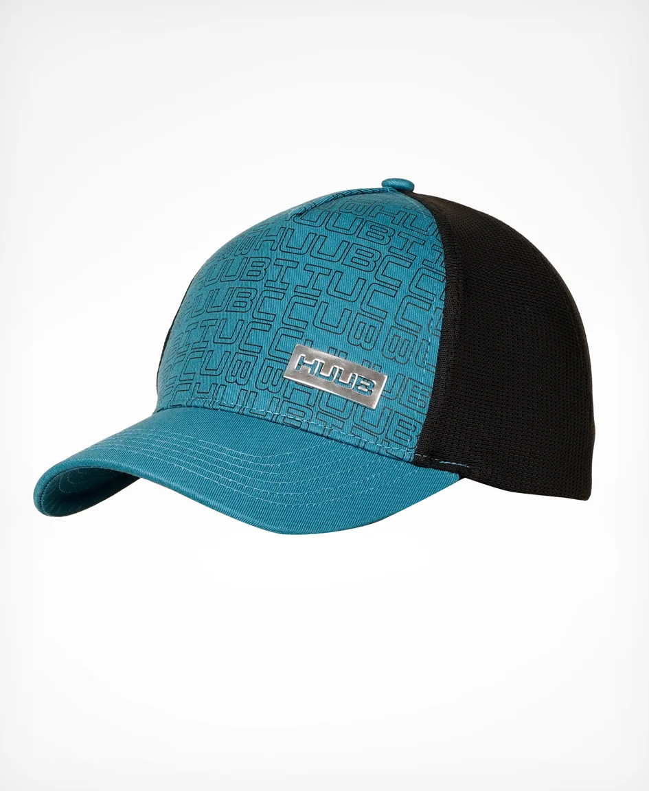 Running Baseball Cap - Black/Steel Blue - Image 2
