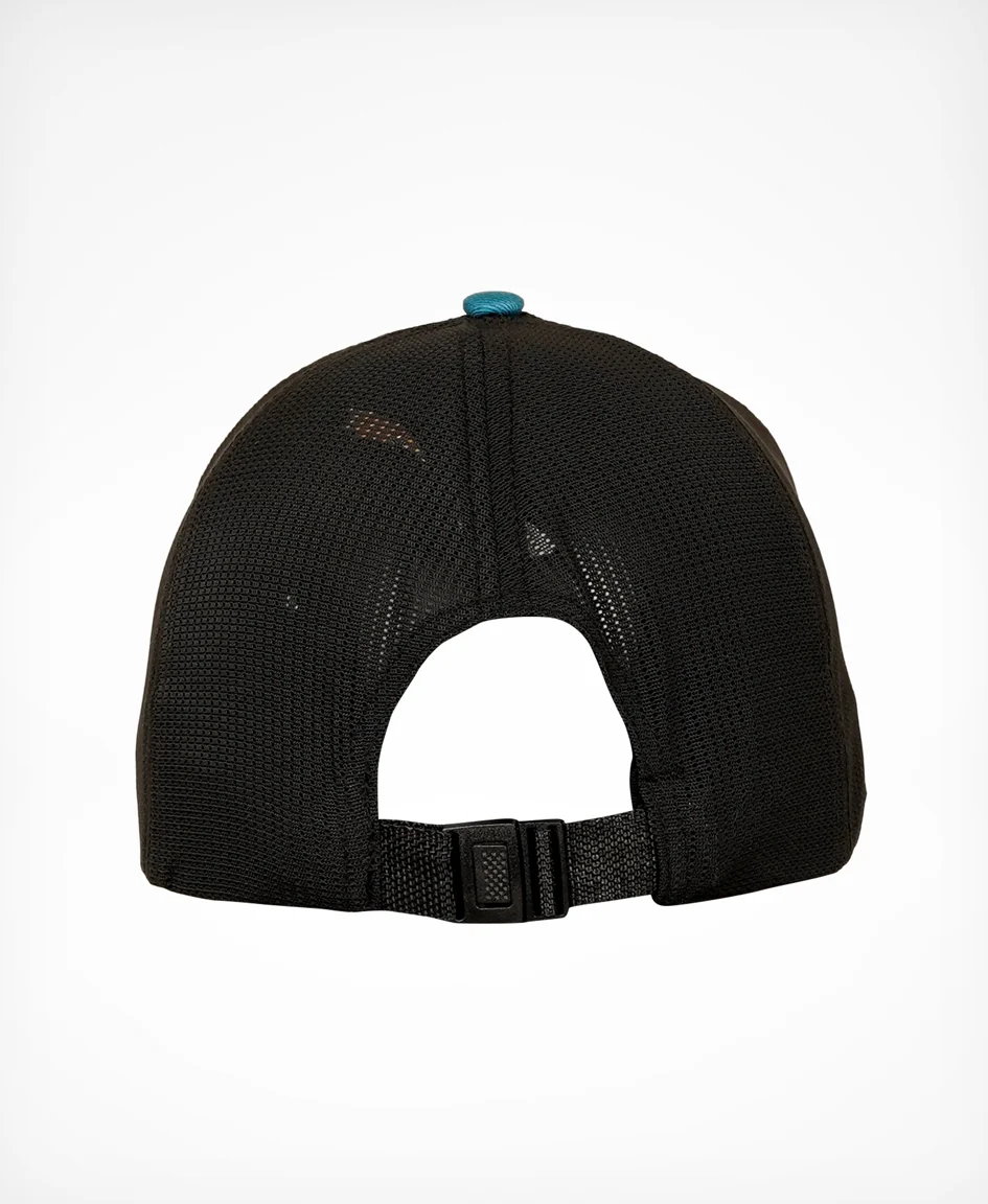 Running Baseball Cap - Black/Steel Blue - Image 3