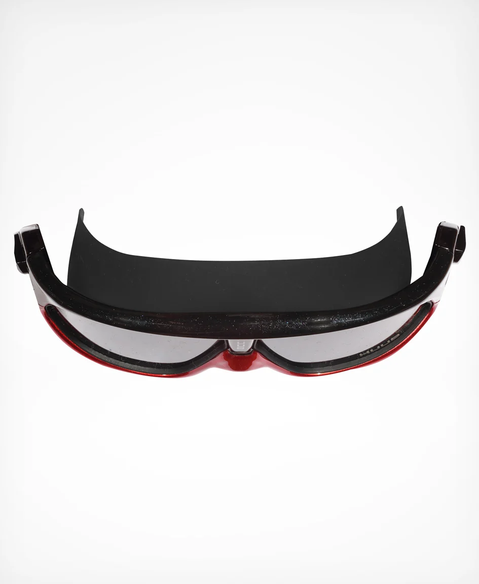 Ryft Open Water Swim Mask Black / Red - Dark Smoke Lens - Image 3