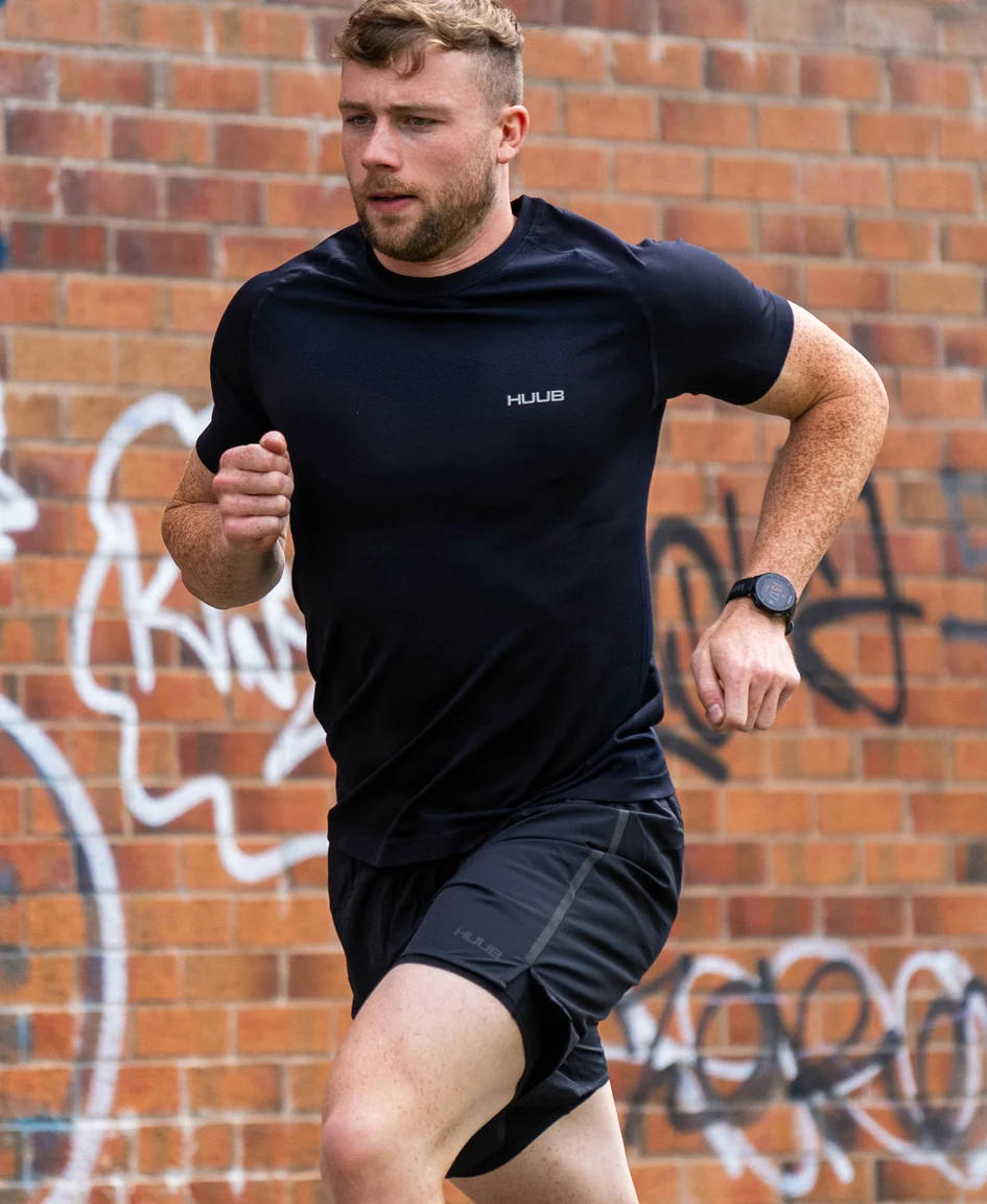 Seamless Short Sleeve Top Black - Men's - Image 3