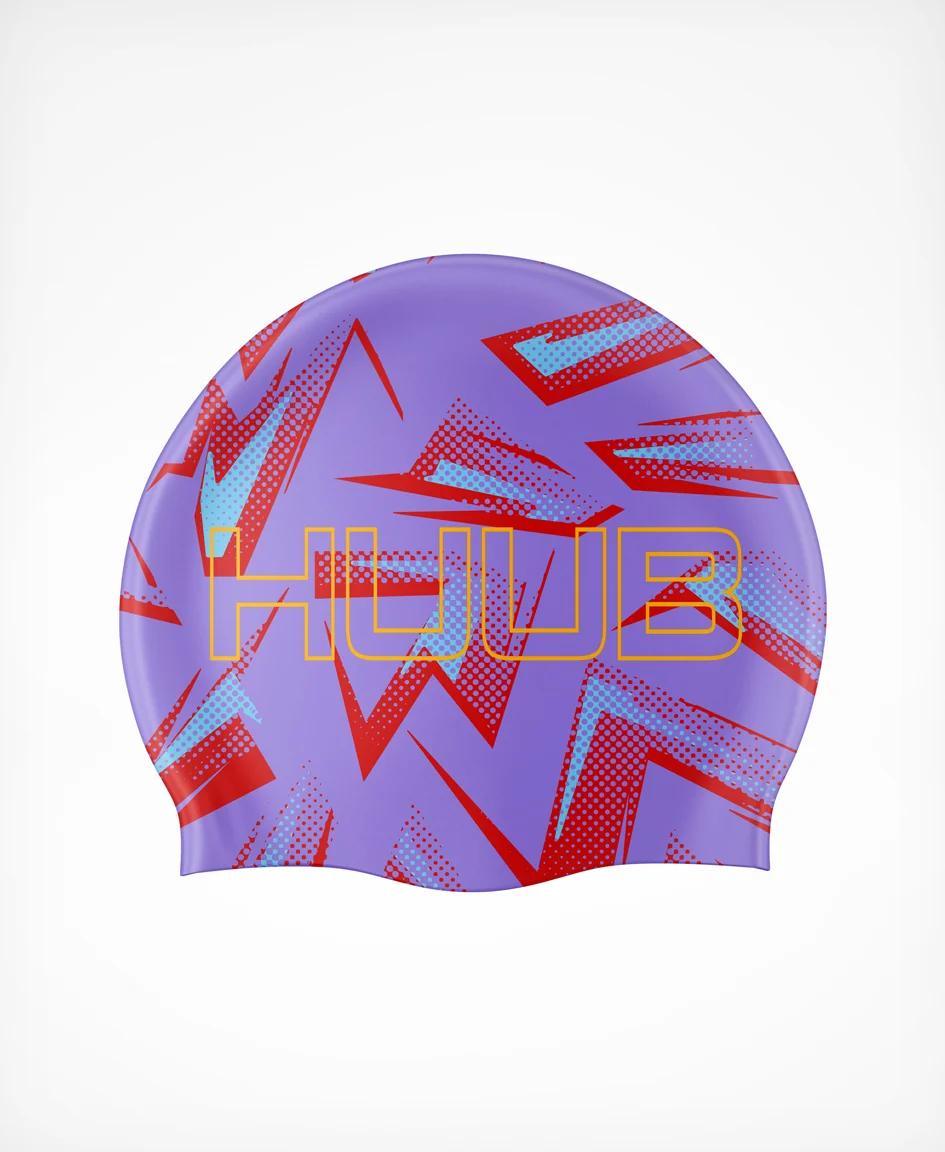 Silicone Strike Swim Cap - Image 5