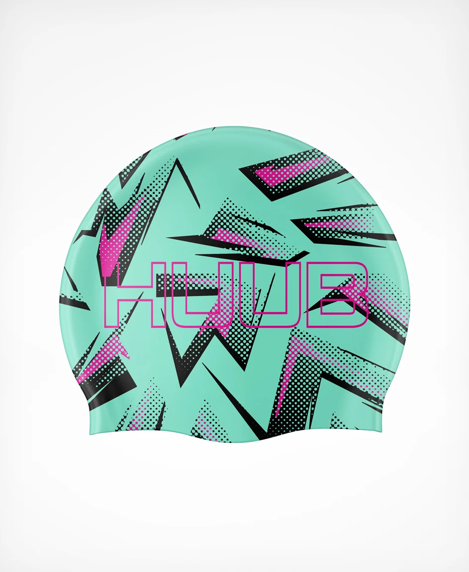 Silicone Strike Swim Cap - Image 7