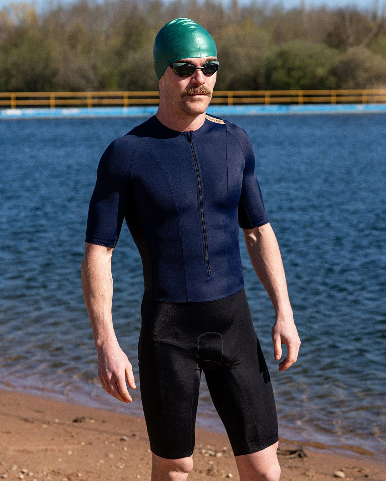 TC Performance Tri Suit Navy -  Men's - Image 2