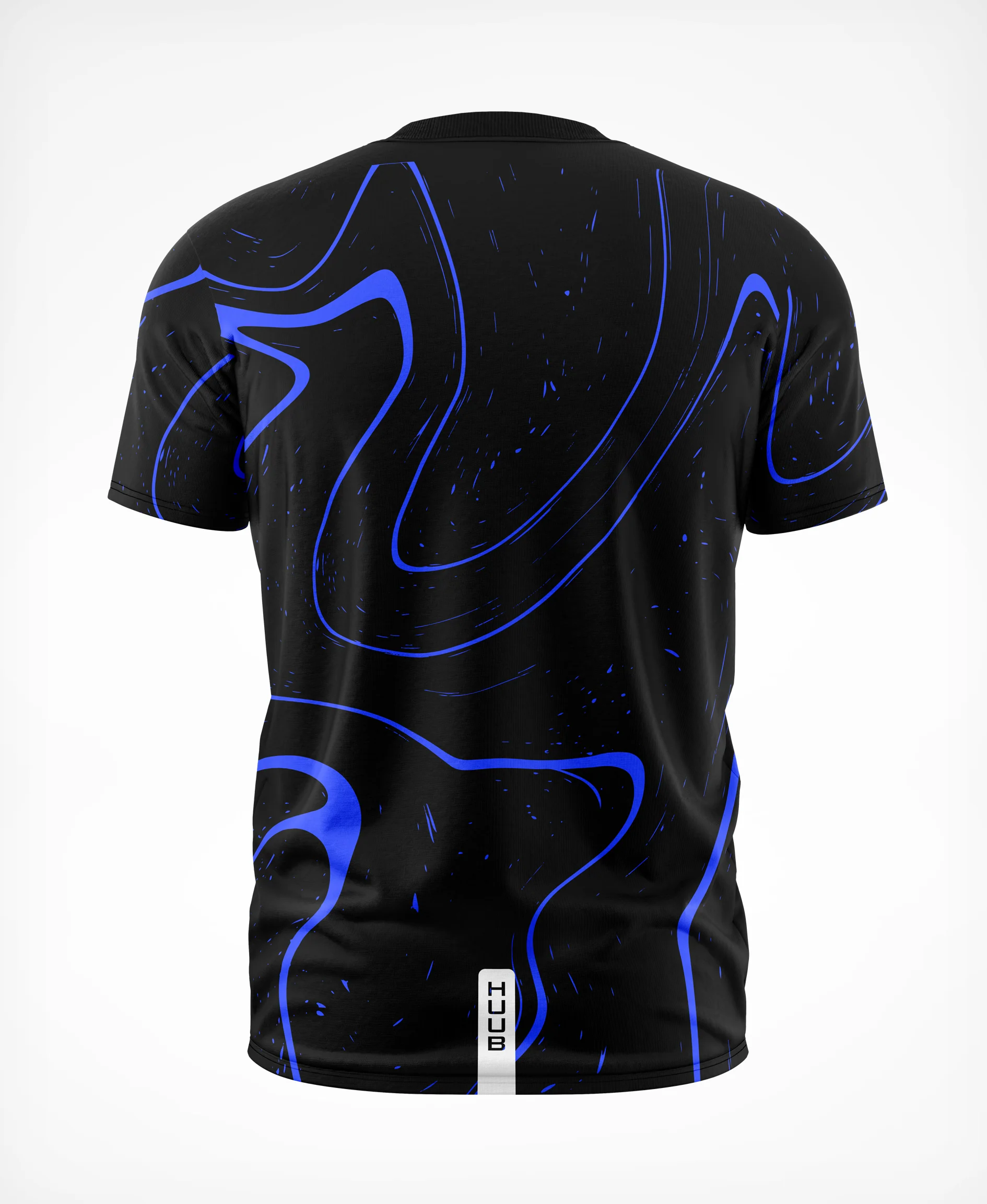 Tech Tee Black/Blue - Men's - Image 2