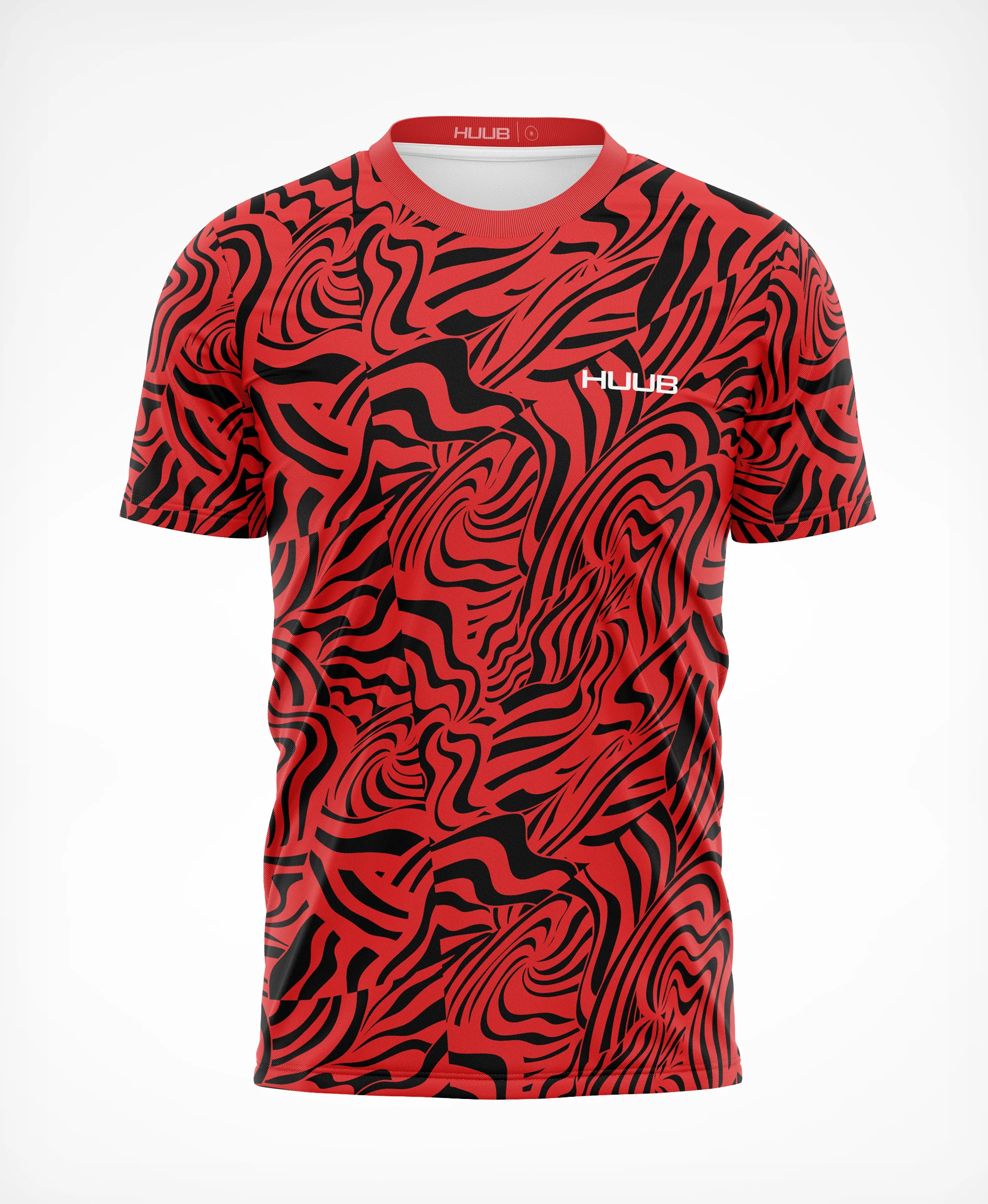 Tech Tee Black/Red - Men's