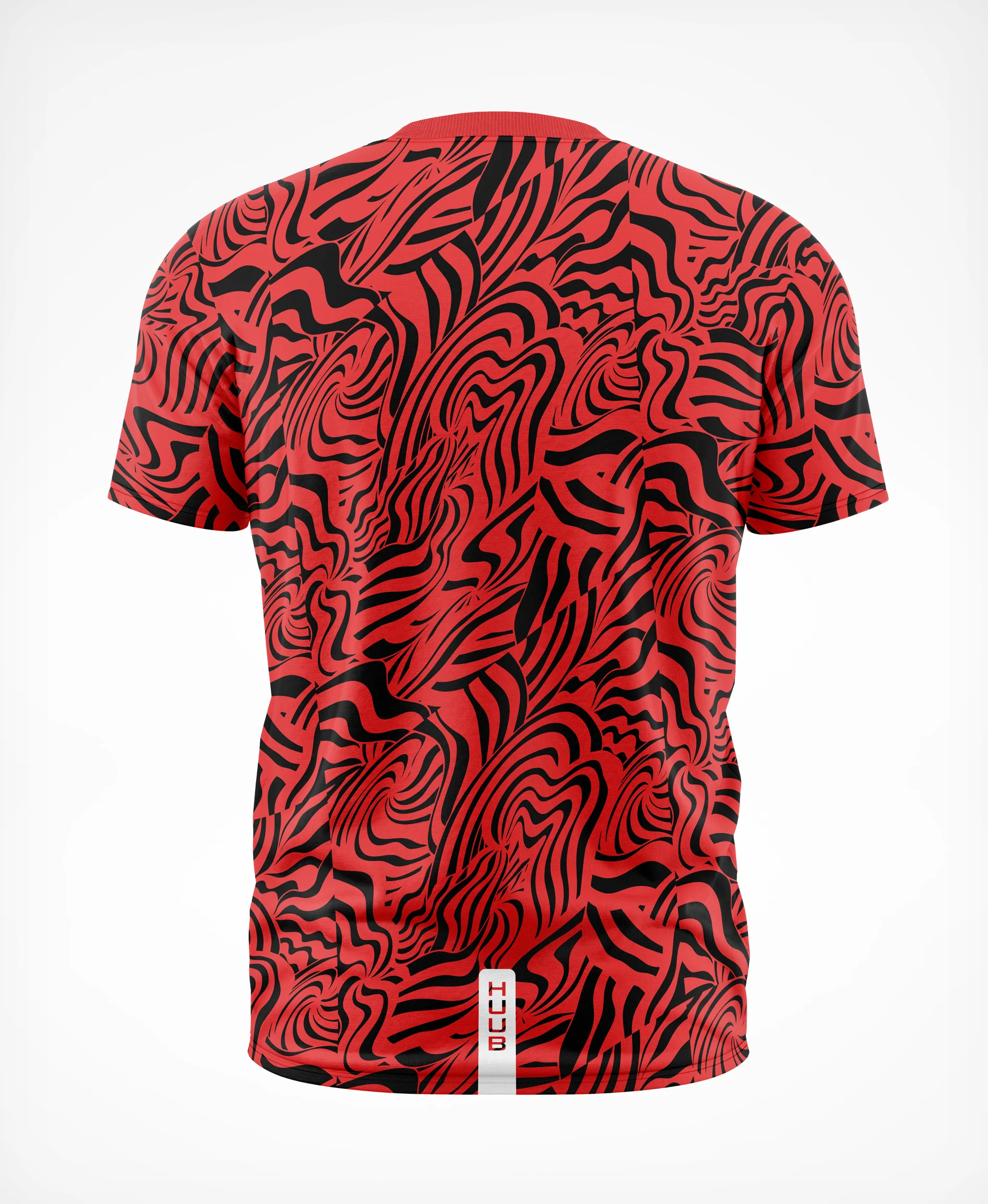 Tech Tee Black/Red - Men's - Image 2