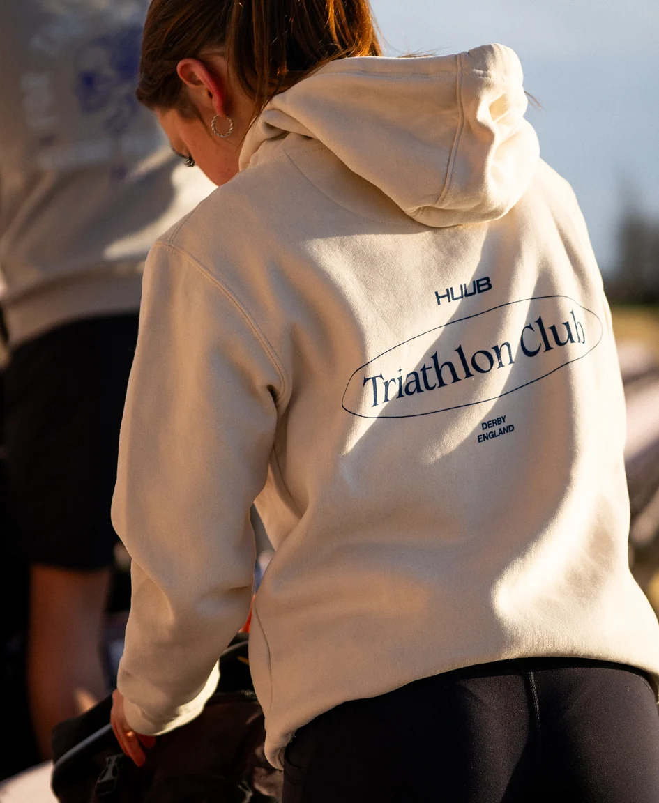 Tri-Club Hoodie - Cream - Image 2
